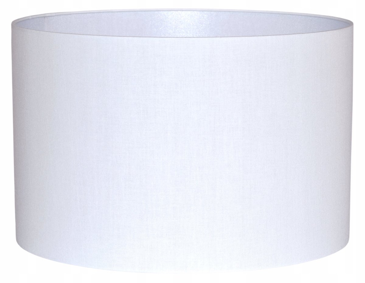 Lampenkap Cilinder 30/20cm E27 Wit - Stijlvolle Sfeerverlichting