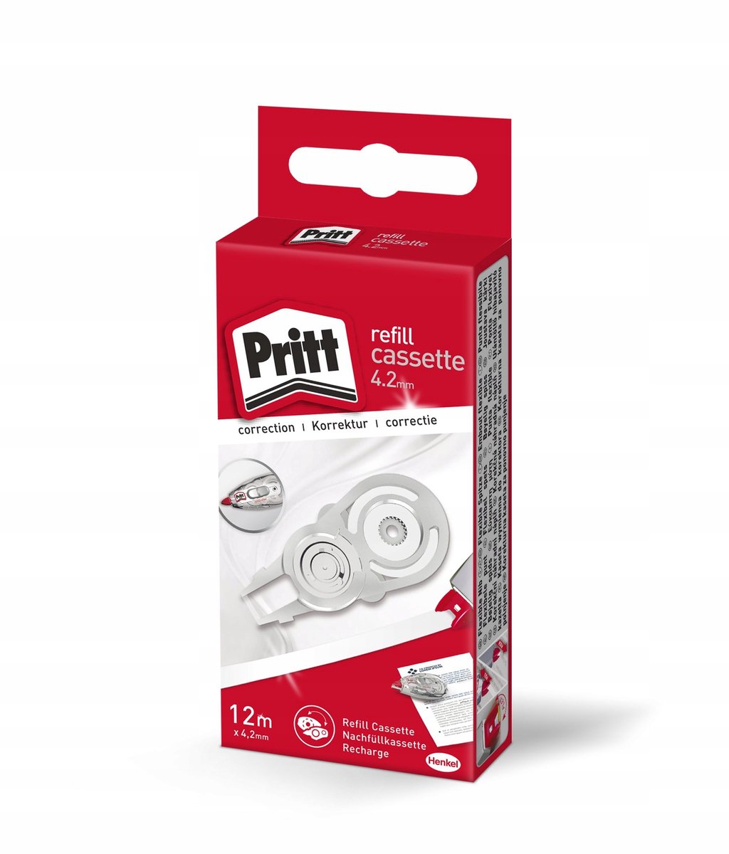 Pritt Wisselcassette voor Correctietape 4,2 MM - Direct Beschrijfbaar