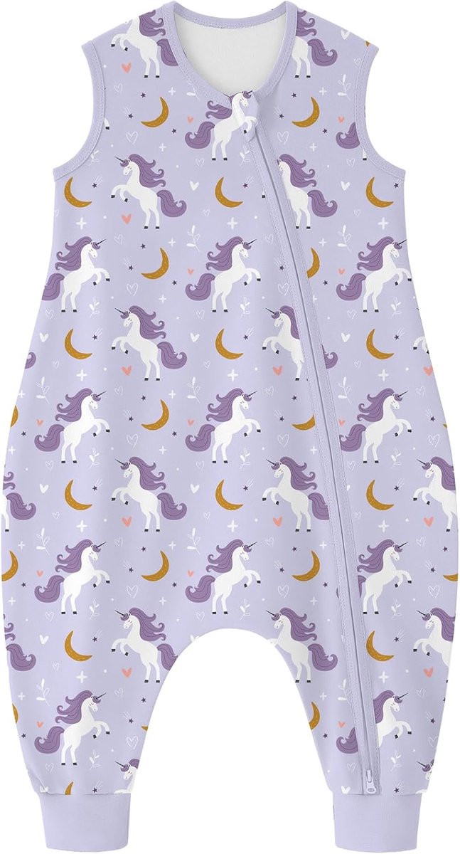 Babyslaapzak 100 cm - 1,5 TOG katoen - winterslaapzak met pijpen - comfortabele nachten voor jouw kind - ShopVlot