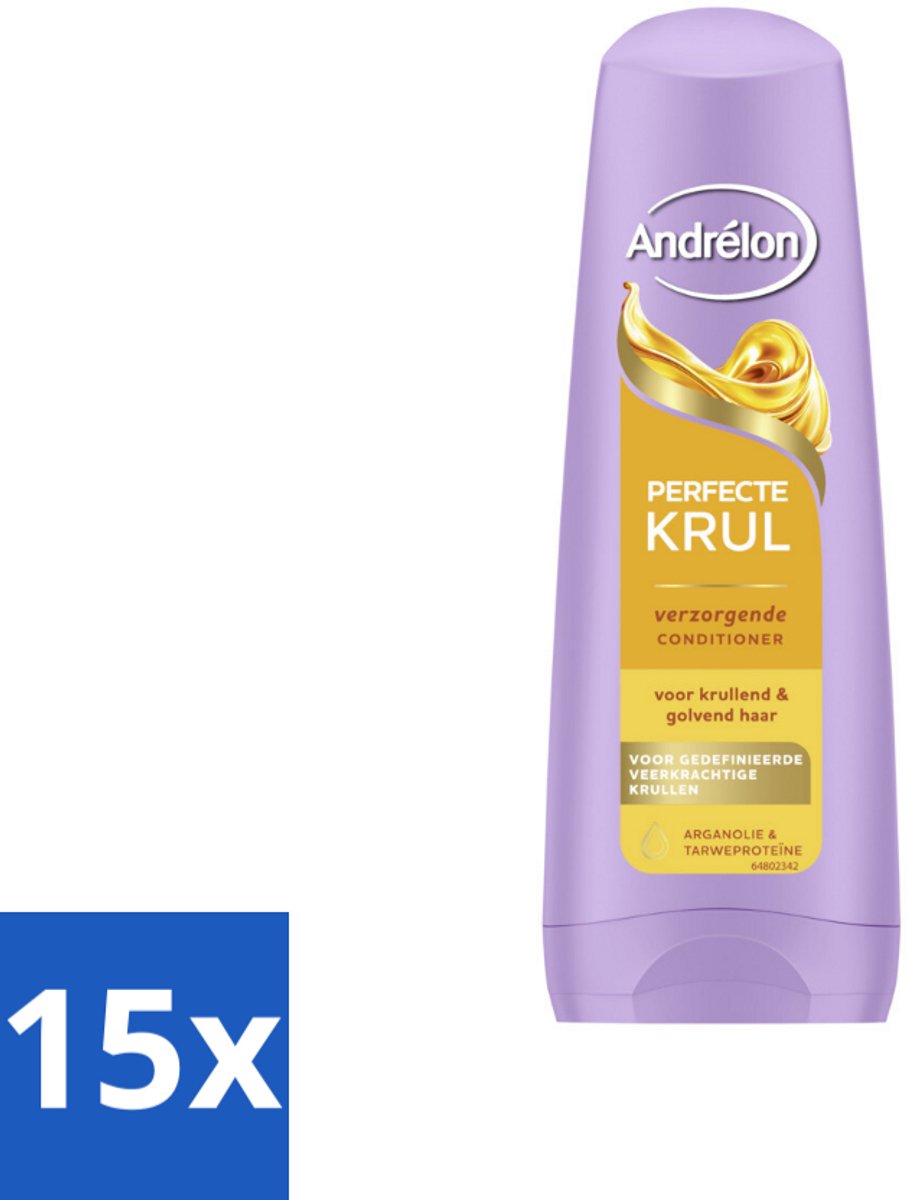 Andrélon – Conditioner – Perfecte Krul – 200 ml - Bulkverpakking - 15 stuks