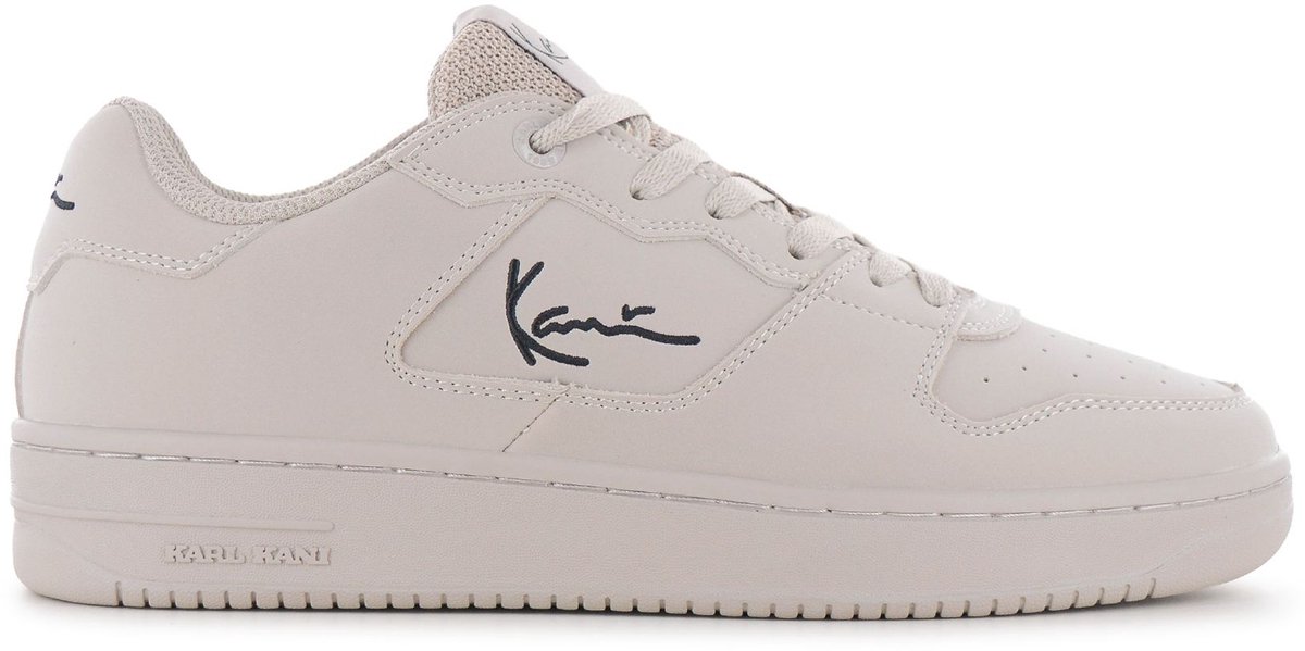 KARL KANI 89 Premium - Heren Sneakers Schoenen Leer Beige 1080001 , Maat: EU 41