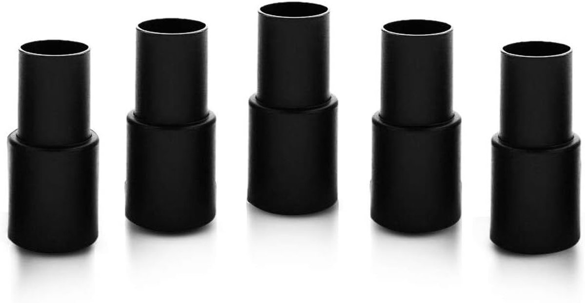 Vacuumslang adapterset 5-delig - 32mm naar 35mm converter - hoogwaardig ABS materiaal - voor stofzuiger accessoires - ShopVlot