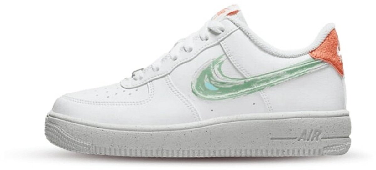 Nike Air Force 1 Low Crater Brushstroke Groen