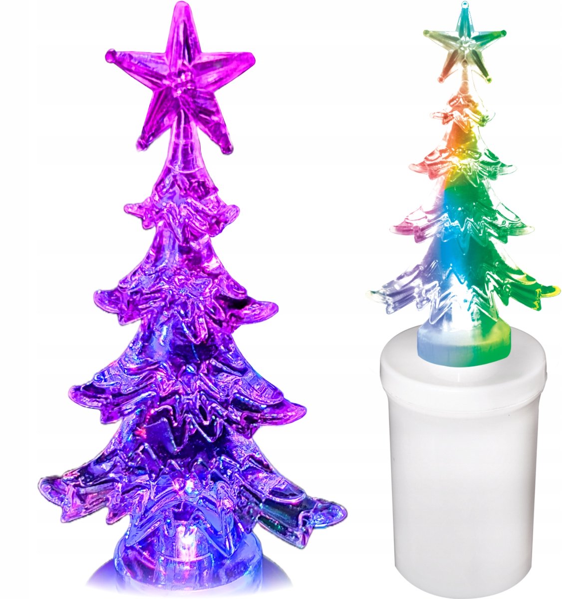LED Kerstboom Inzet - Kleurwisselaar, Batterijgevoed, Waterdicht