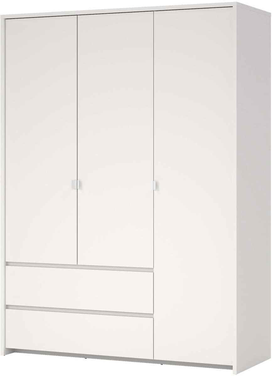 Giga Living Kledingkast Next - Wit - 149x58x202cm