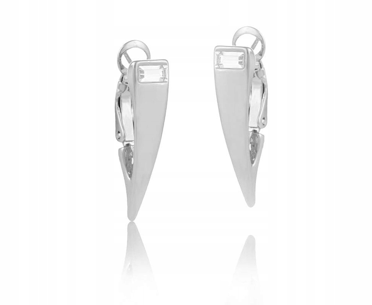 Zilverkleurige Oorbellen met Preciosa Kristallen - Classic Collectie