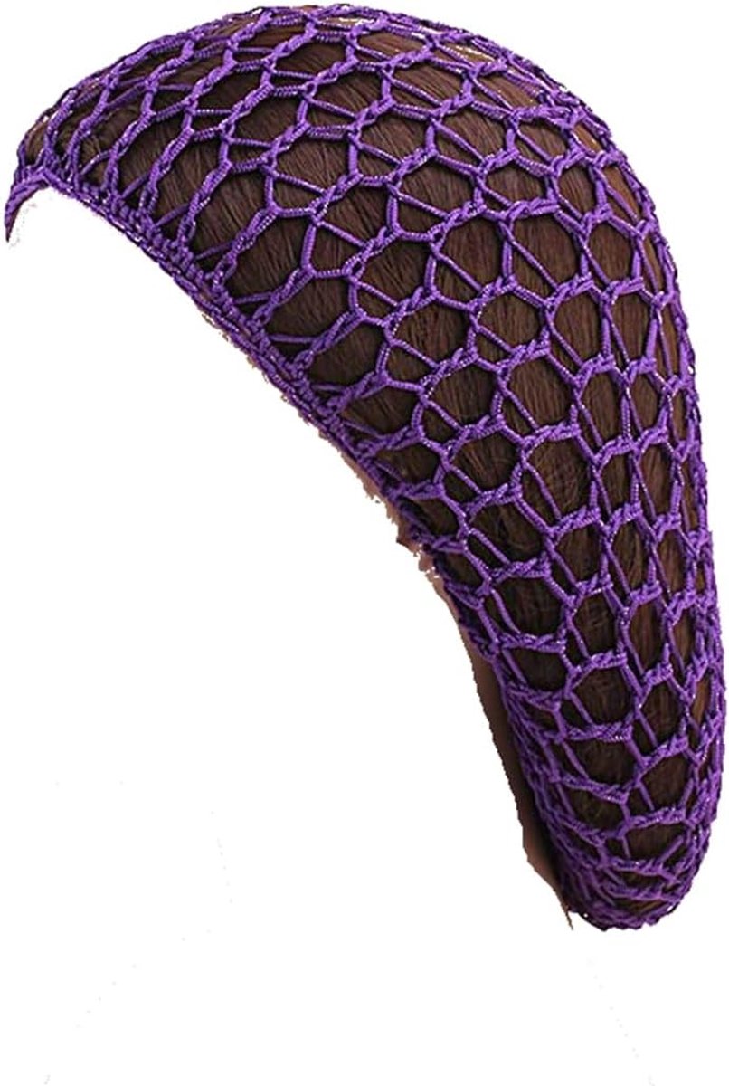 2pcs Mesh Crochet Hair Net for Women Crochet Hair Wrap Hair Net Knitted Crochet Hat for Women Sleep Cap Sleep Cap - ShopVlot