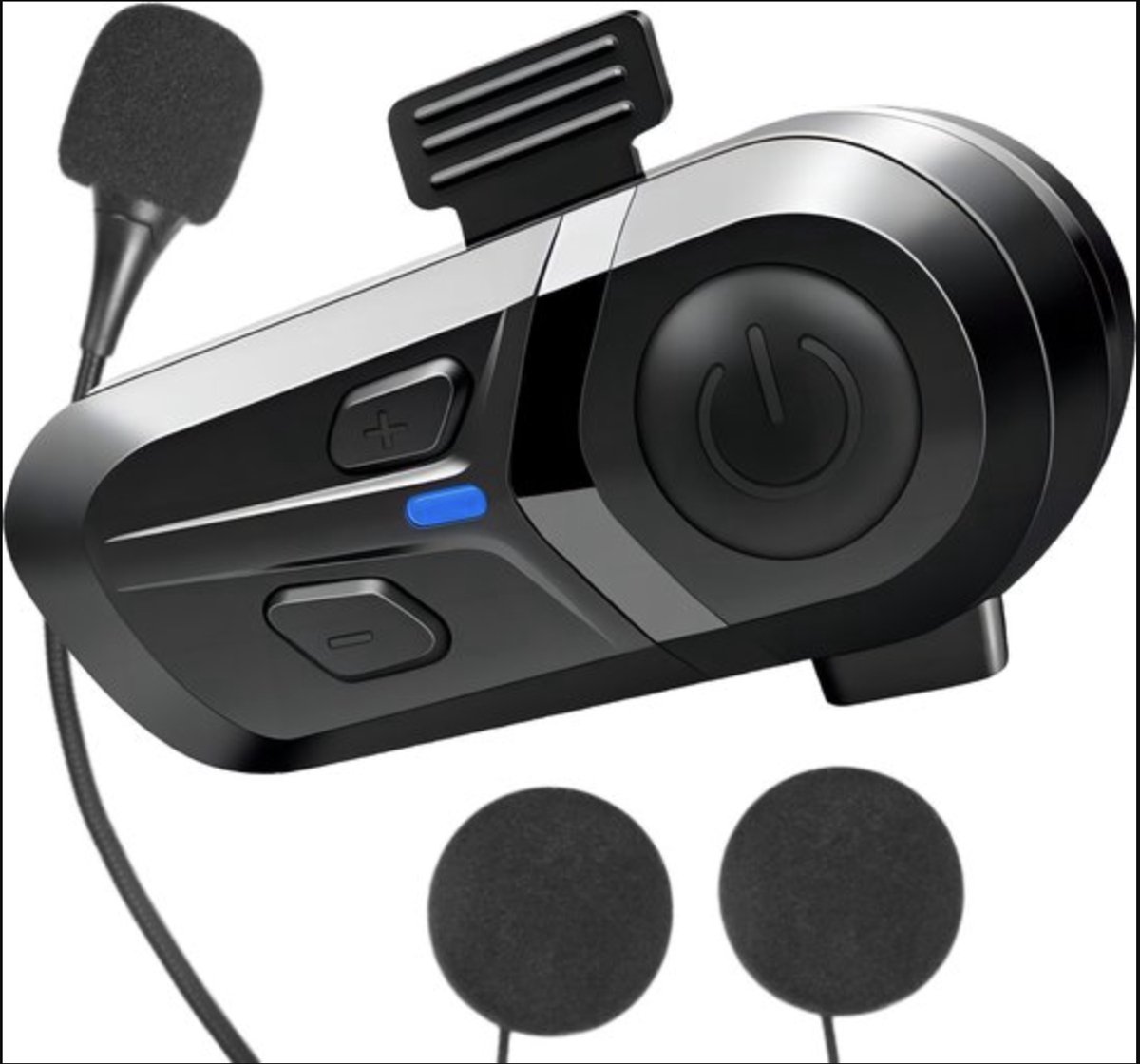Motorhelm Headset Bluetooth 5.3 Waterdicht Handsfree 70 Uur Batterij