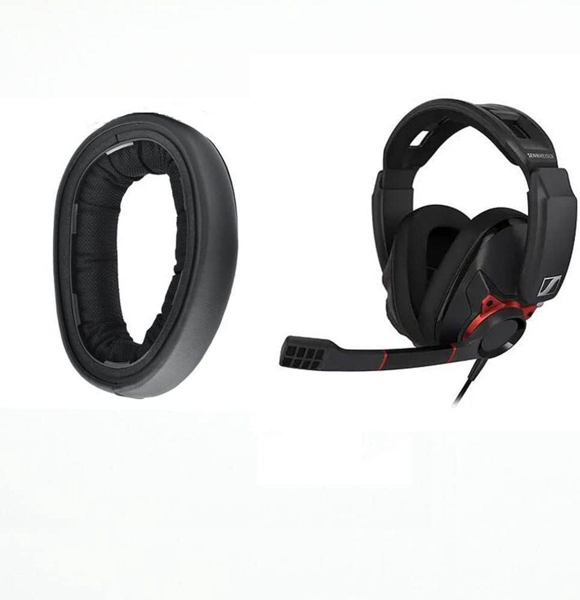 Vervangende oorkussens voor gaming headphones - PU leer - zacht en comfortabel - vernieuw je headset - ShopVlot
