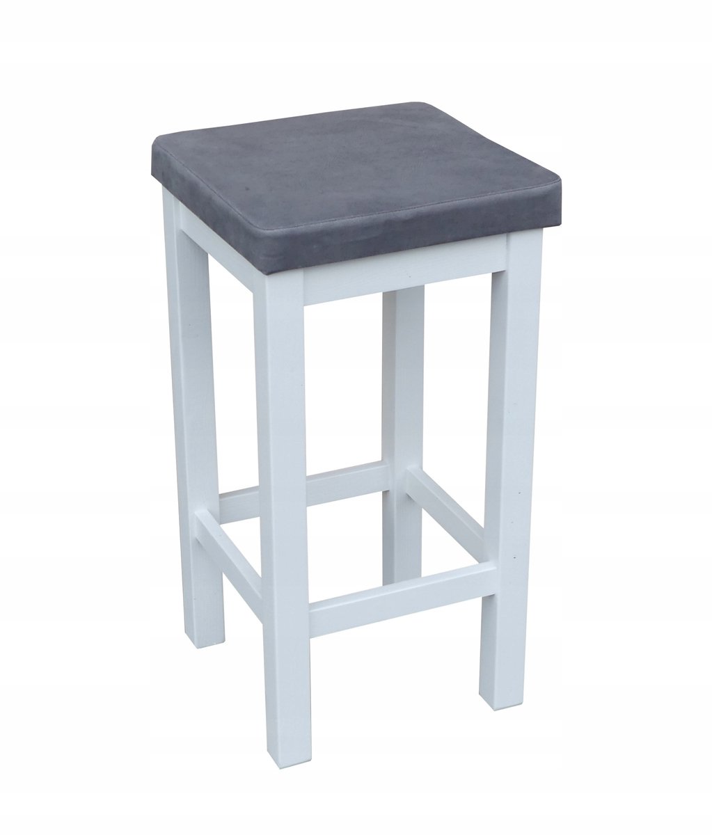 Houten Kruk 60cm met Keuze uit Stoffering & Houtkleur