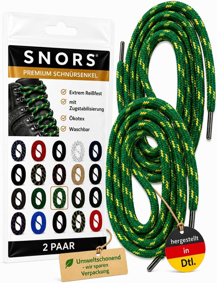 Schoenveters Rond Veilig Unisex-Volwassen - Donkergroen Olijf - Duurzaam en stijlvol - Perfect voor elke schoen - ShopVlot