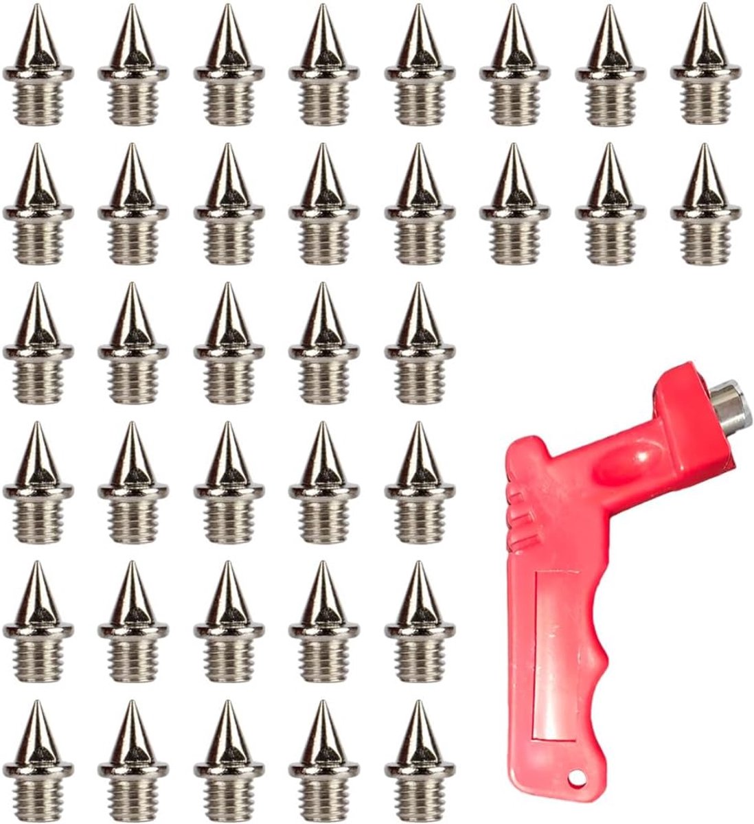 36 Spikes Spike-spijkers, reservedoornen van staal, hoge slijtvastheid en sterke tractie, voor sprinttraining op - ShopVlot