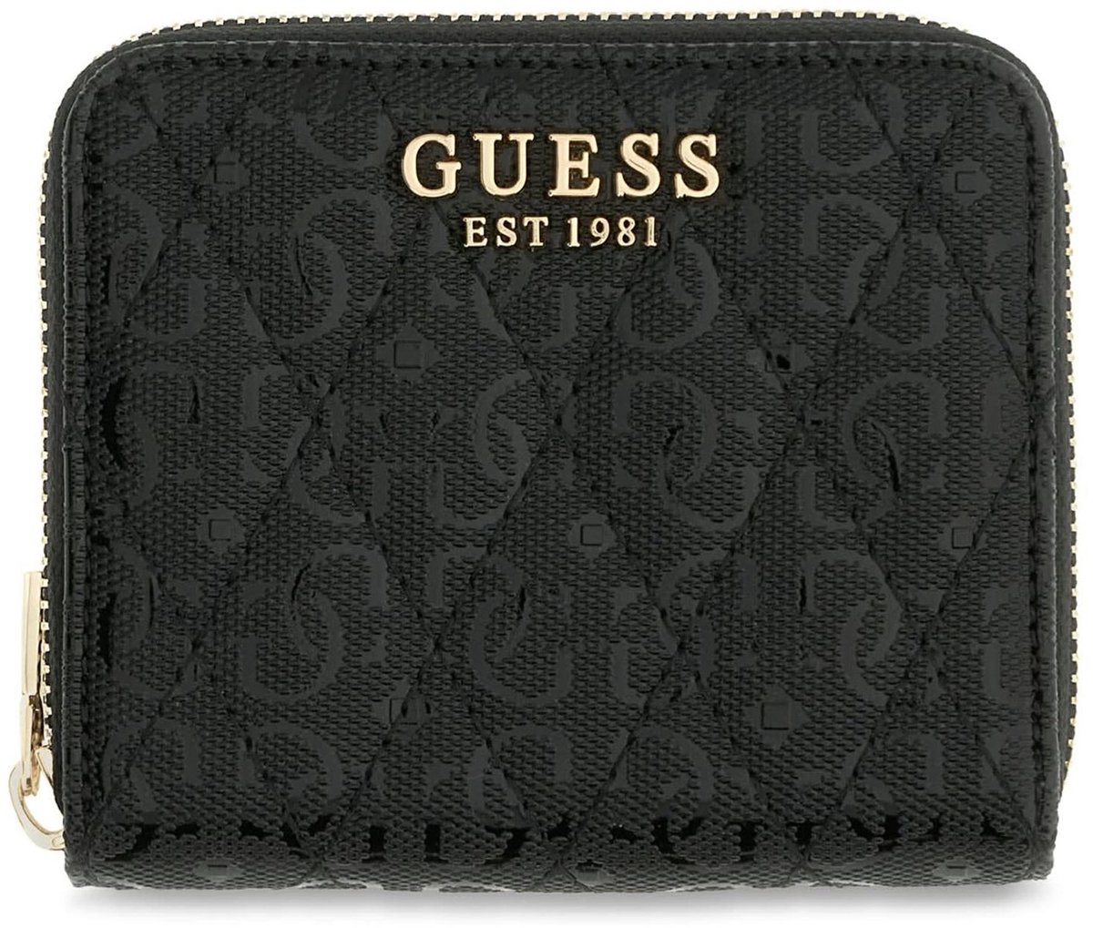 GUESS portemonnee Tamara SLG Zip Around Wallet Black zwart