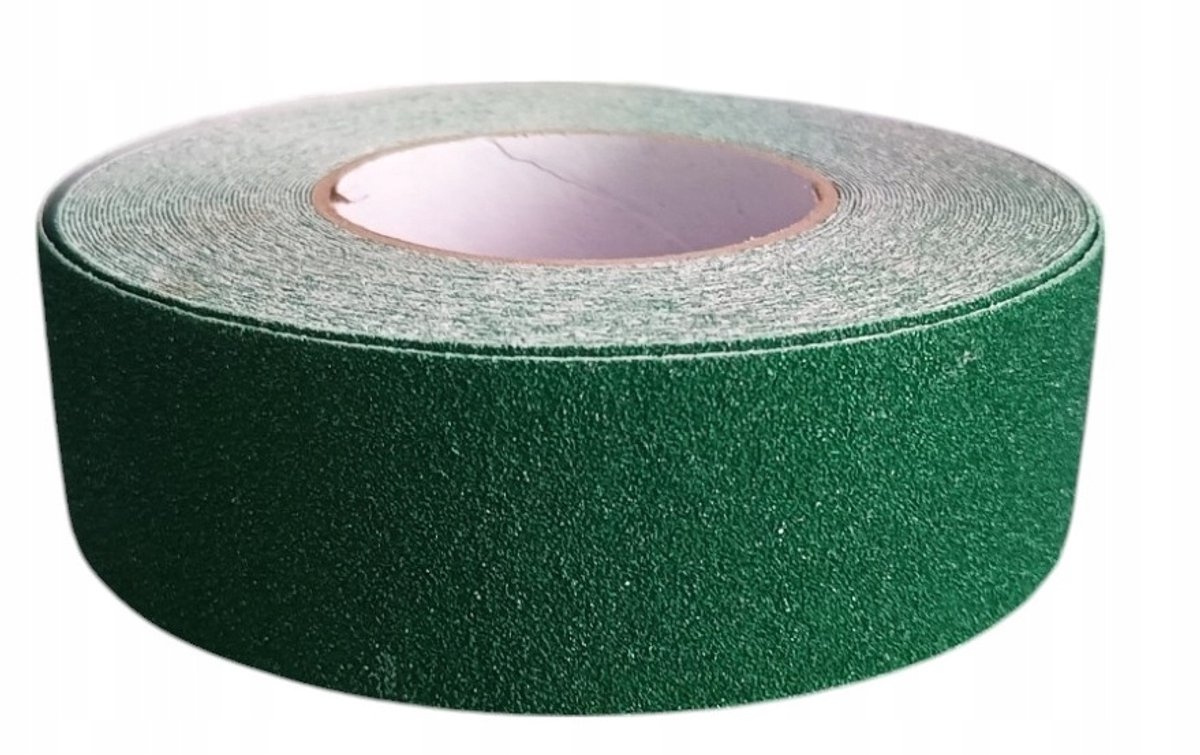 Antislip tape grasgroen, 50mm x 18m, voor trappen en buitengebruik