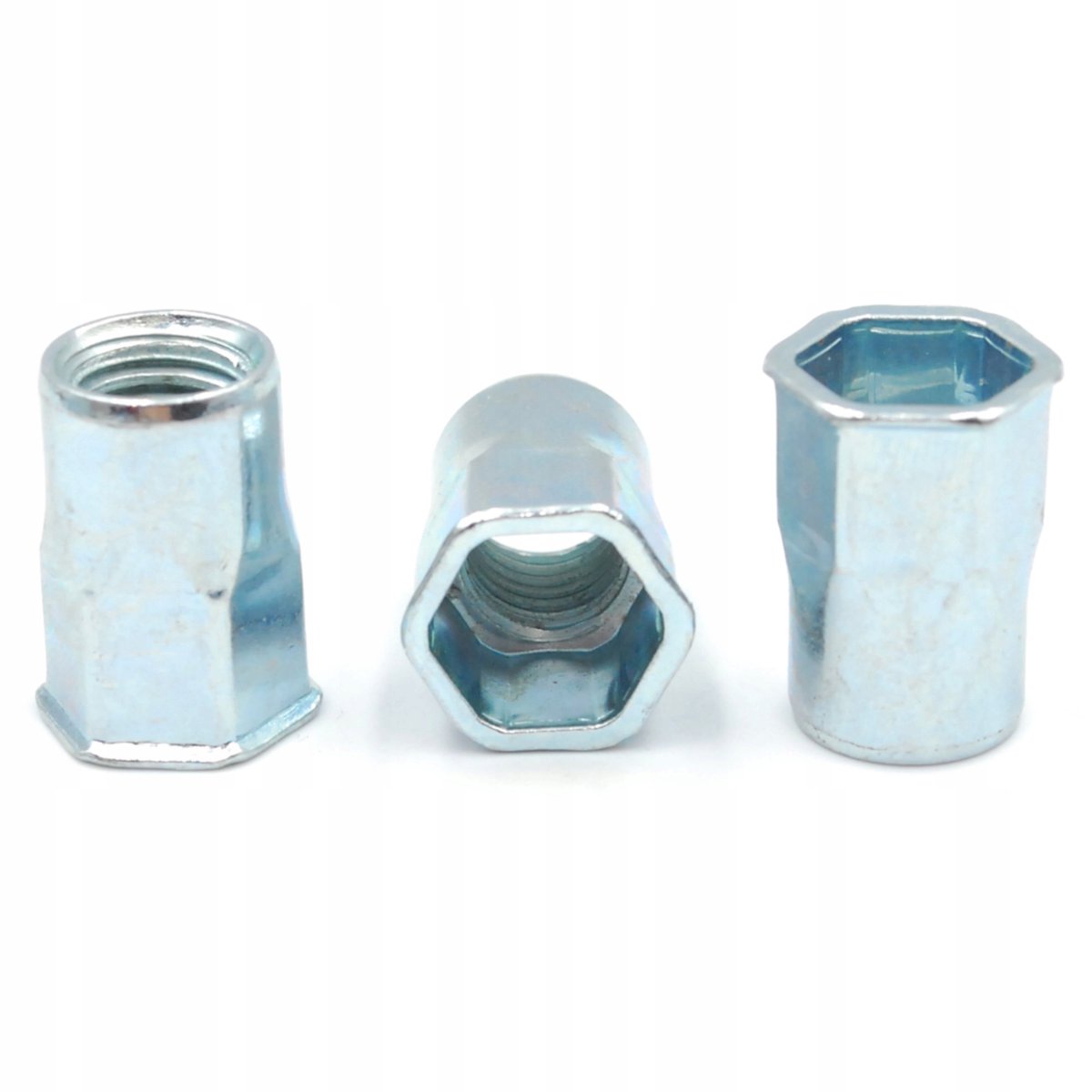 M5 Cone Mininitsluitmoer, Half-Hexagonaal, 1 Stuk