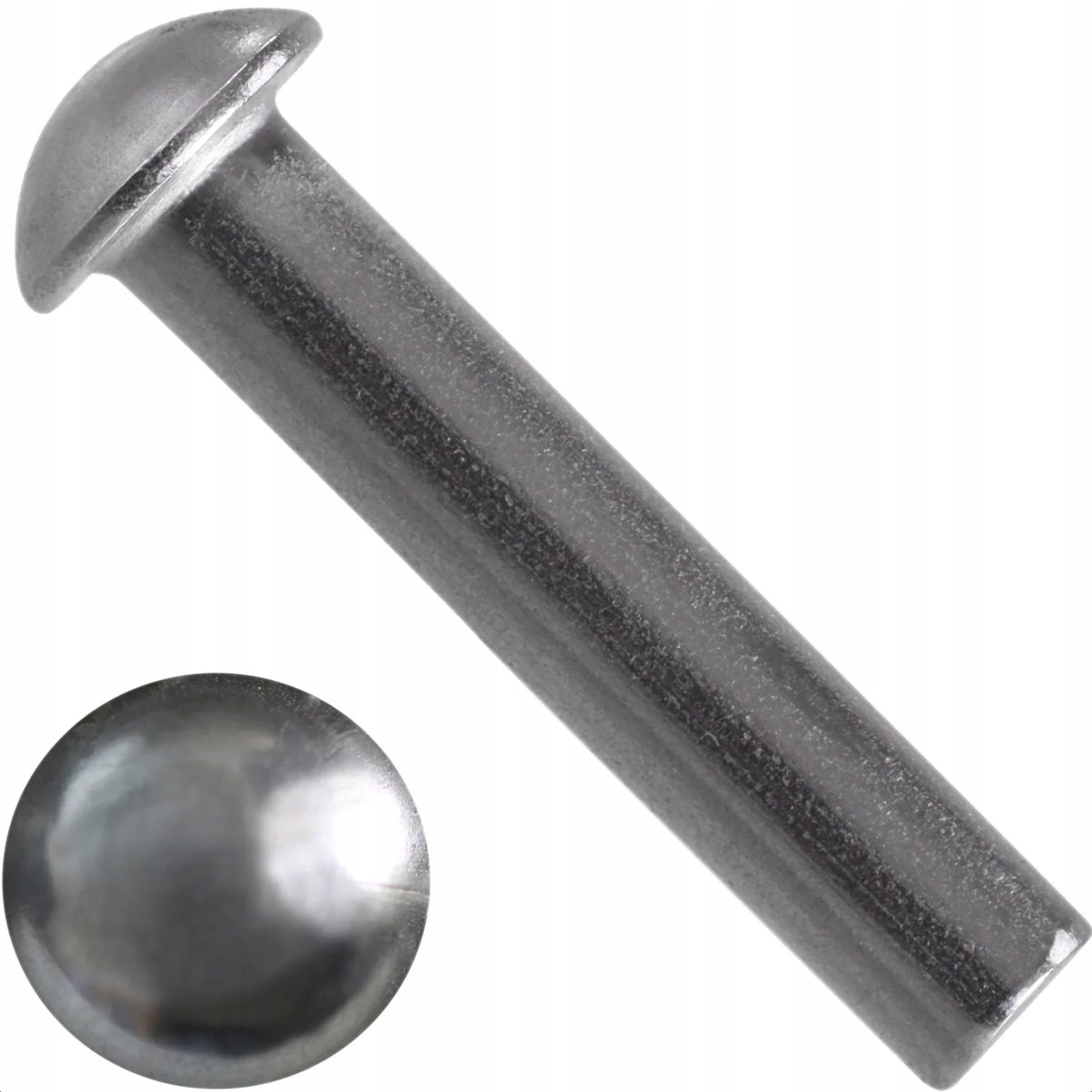 Metaal Klinknagels 2x12 mm DIN 660 - 1000 stuks
