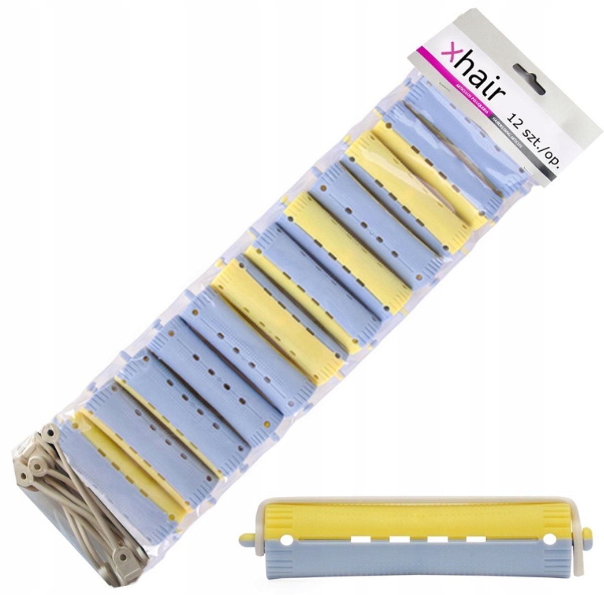 Haarrollers 22mm 12 stuks voor permanente krullen