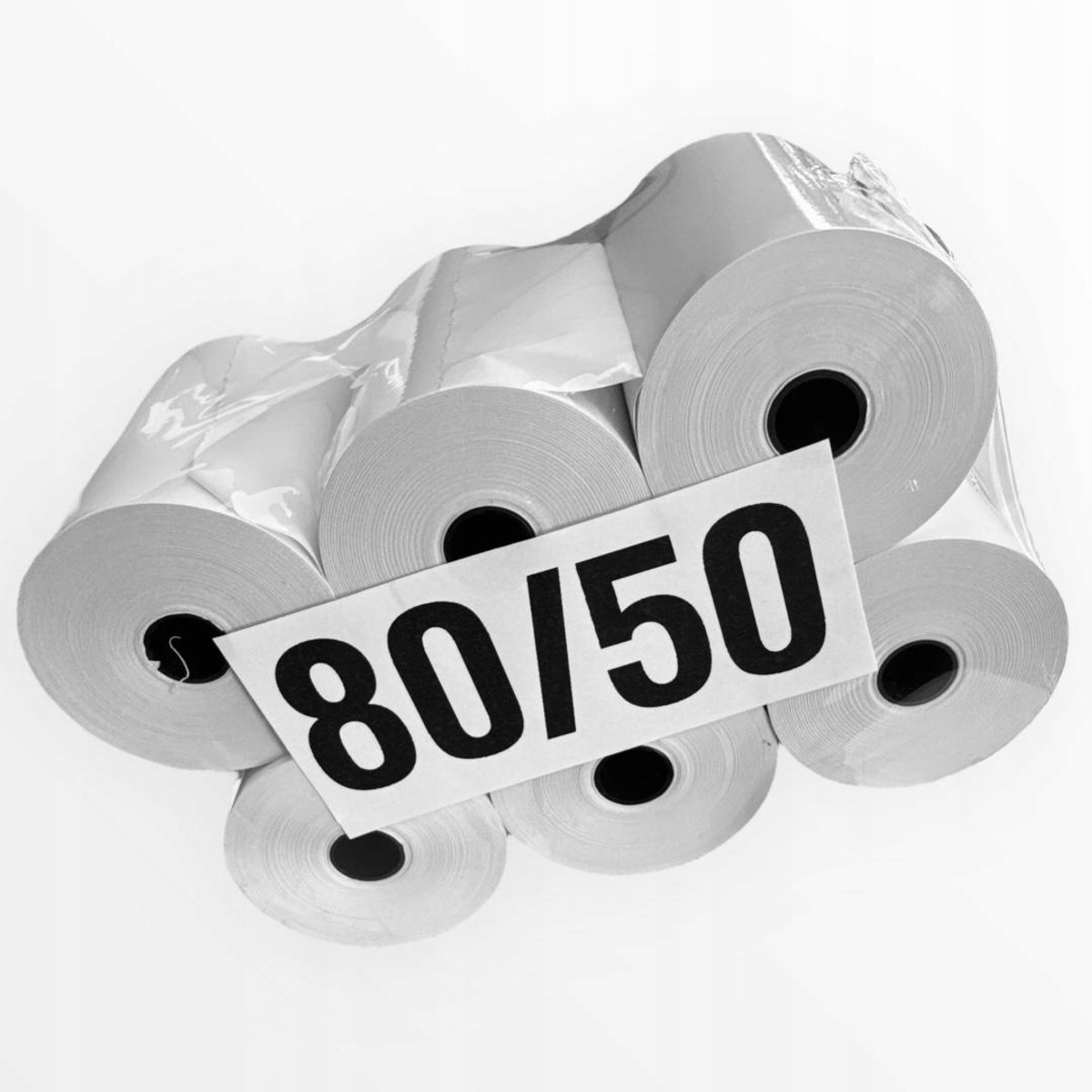 Thermische Rolletjes 80x50mm - 6 Stuks