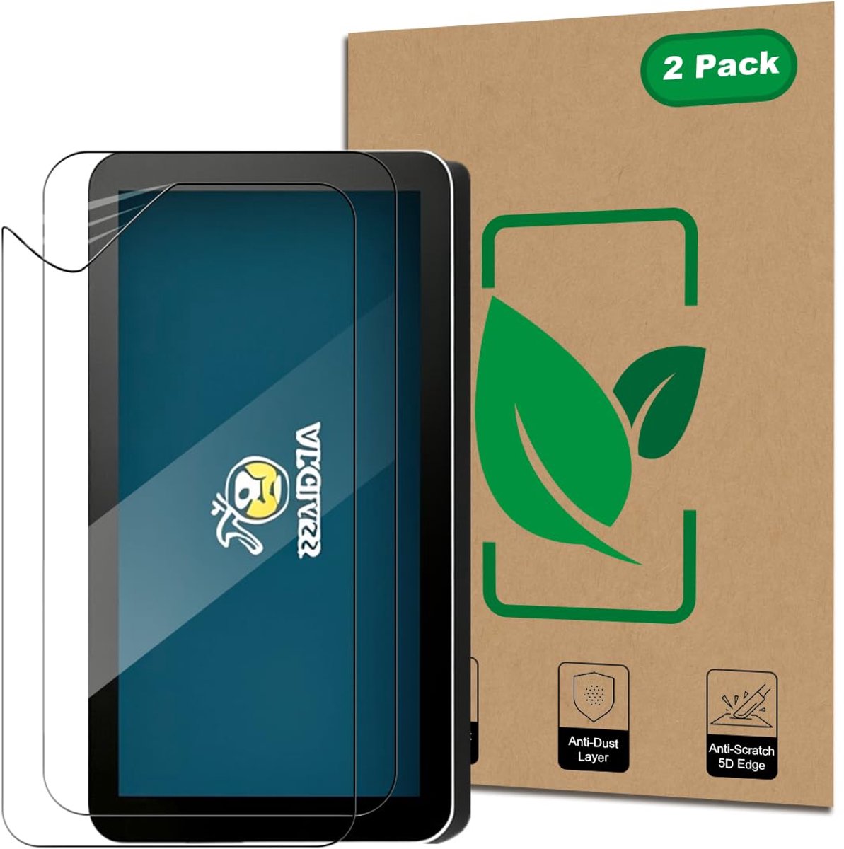 Displaybeschermfolie voor Bambu Lab P2S/X2D 3D-printer, Powfix (2 stuks) - ShopVlot