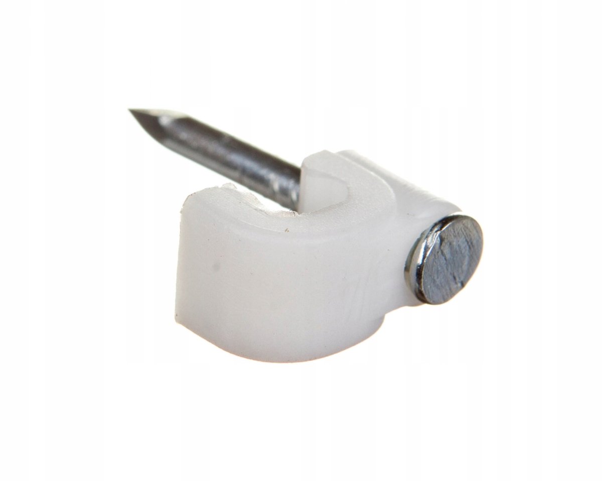 Kabelklemmen met spijker voor SMYp 2x0,75 - 100 stuks