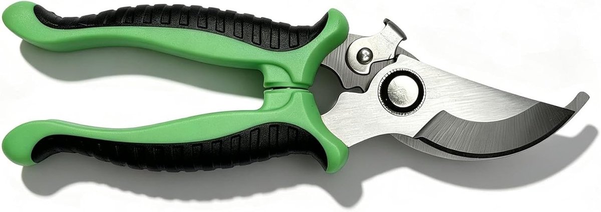Knipschaar tuin - Groen - Antislip handgreep - Multifunctionele takkenschaar voor tuinplanten en bloemen