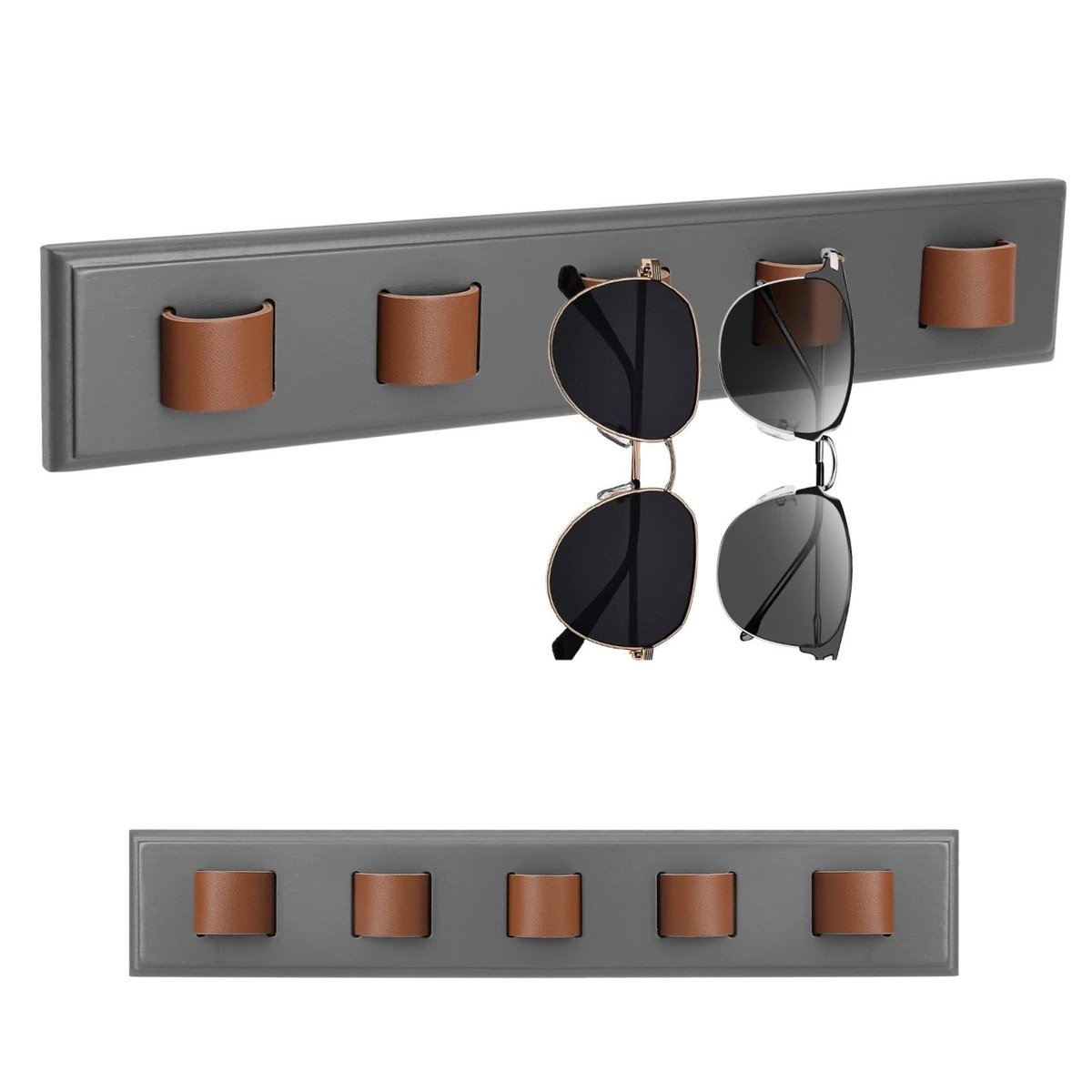 Brillenhouder muur - zwart - brillenopslag voor meerdere brillen - praktisch en stijlvol - ShopVlot