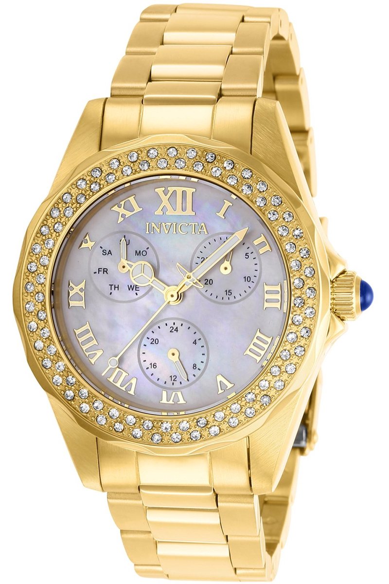 Invicta Angel 28438 Dames Quartz Horloge - 38 mm
