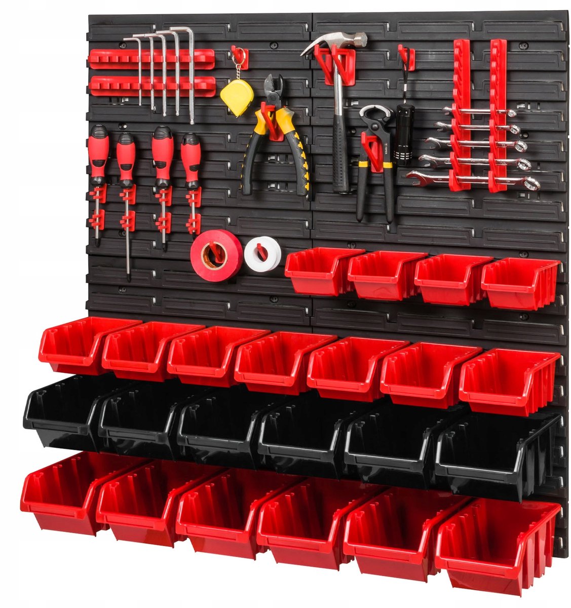 Gereedschapswand Organizer met Bakken en Ophanghaken - 772x780mm