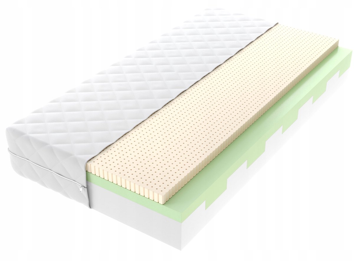 Matras MINIOR 80x200cm - Latex HR, 14cm dik, H2/H3