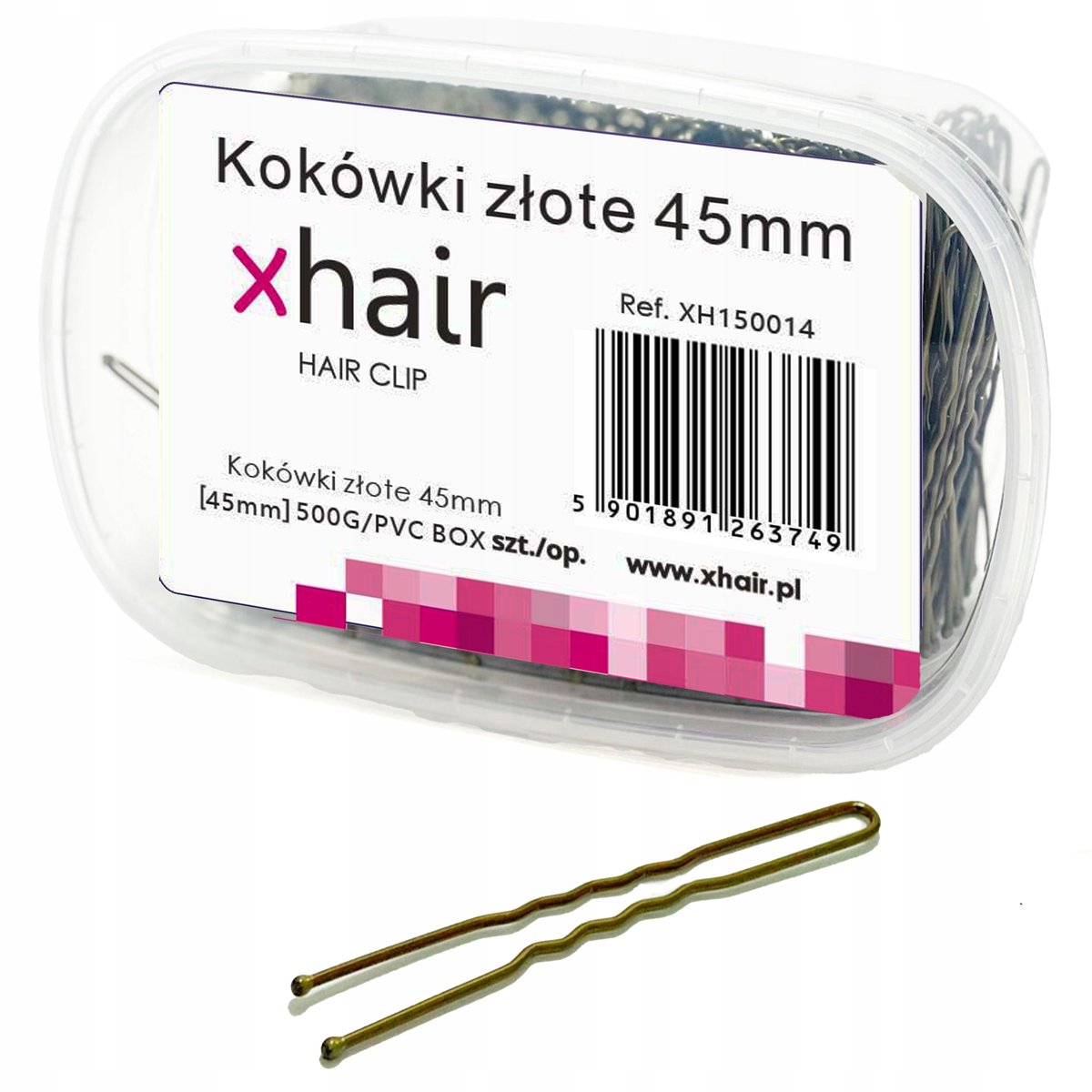 Gouden Haarspelden voor Kapsels - 500g Professionele Kokosspelden