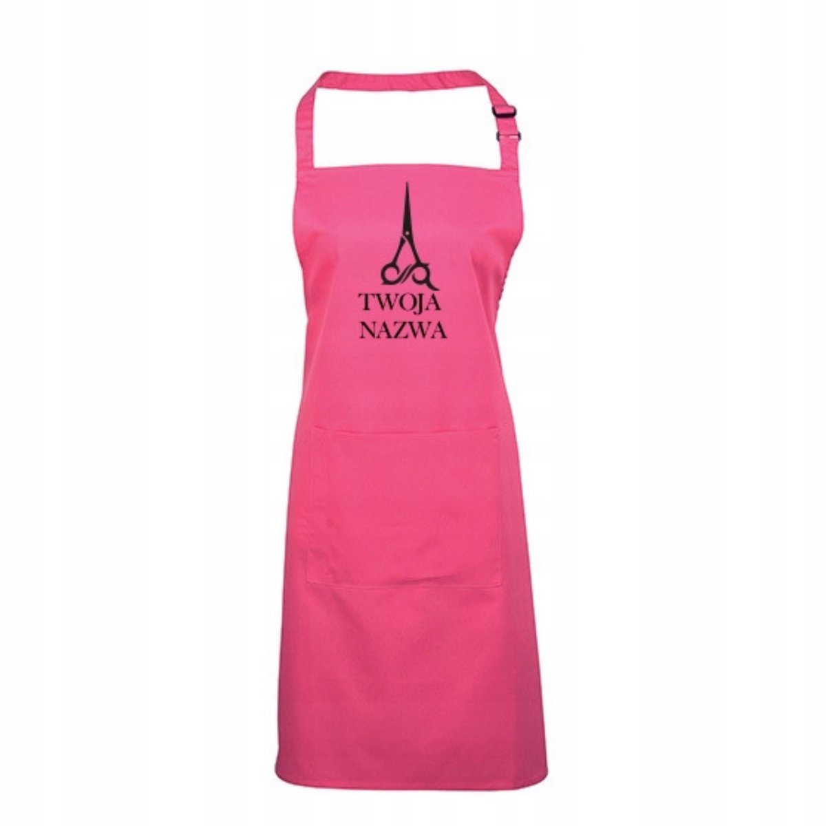Fuchsia Salon Schort met Logo - Dames - Verstelbaar & Waterafstotend