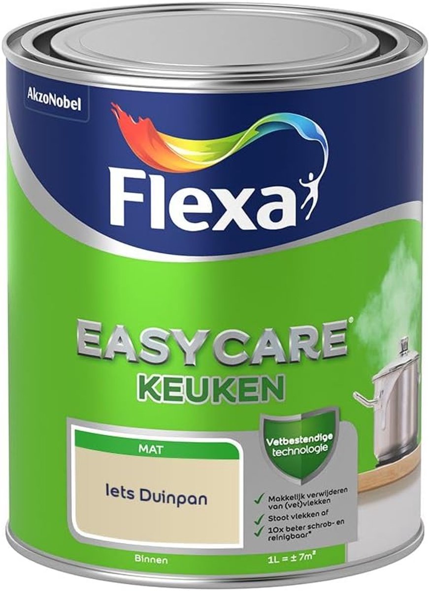 Keukenverf 1 Liter - Iets Duinpan - Easycare - Makkelijk toepasbaar - ShopVlot