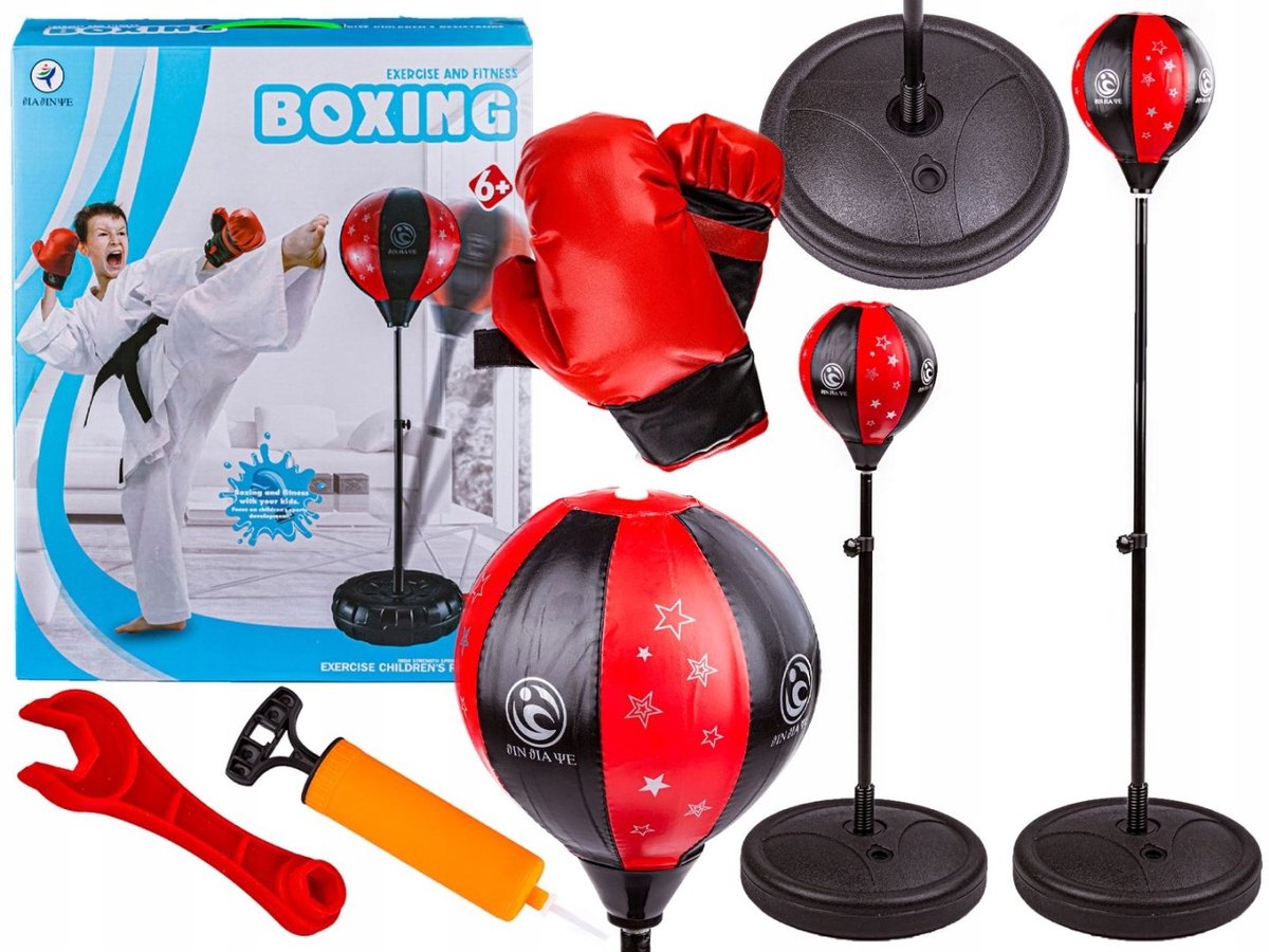 Bokszak Set voor Kinderen - 120cm - Verstelbaar