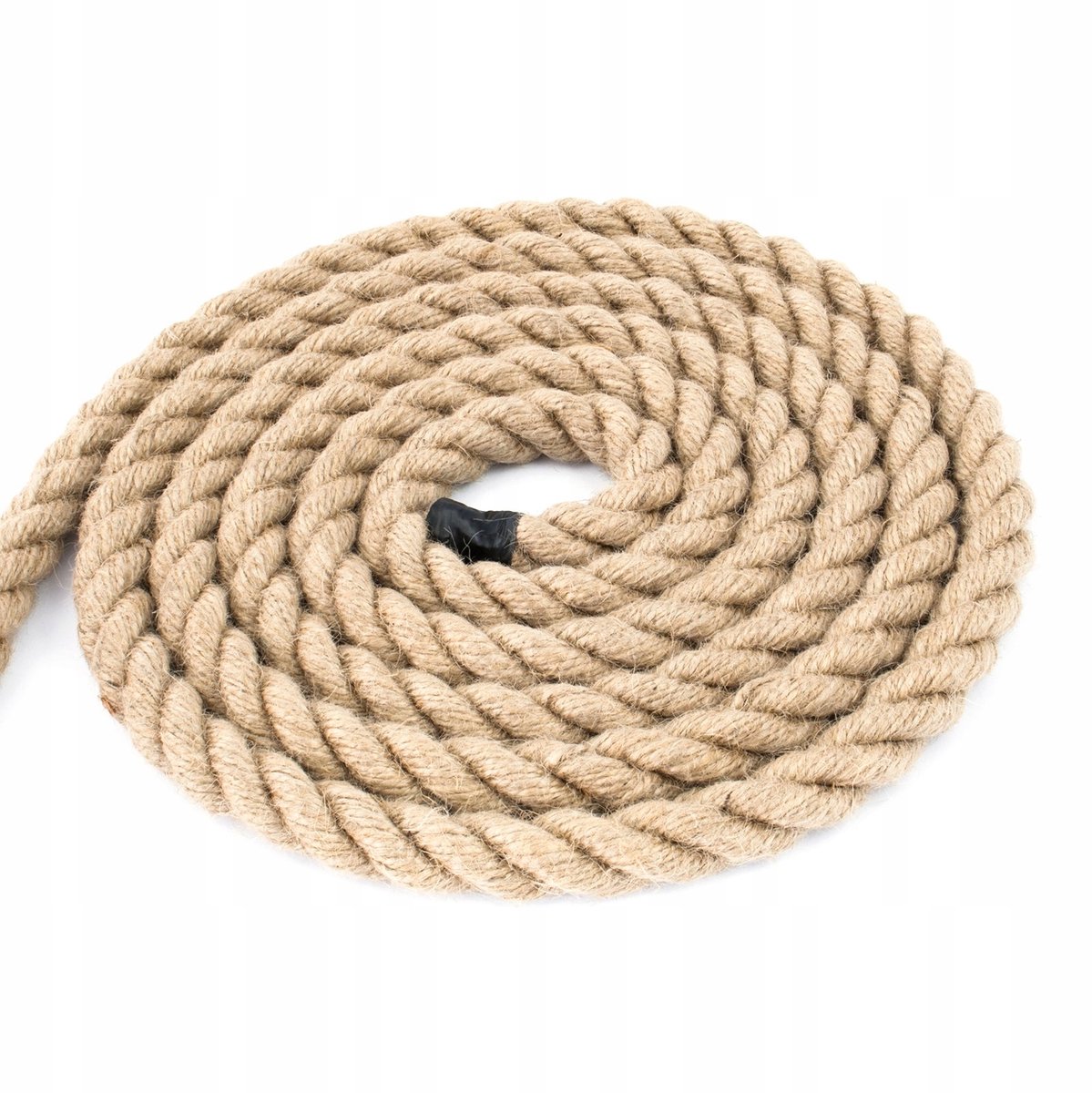 Merkloos jutekabel 16mm - 35m, 3-draads, decoratief en praktisch