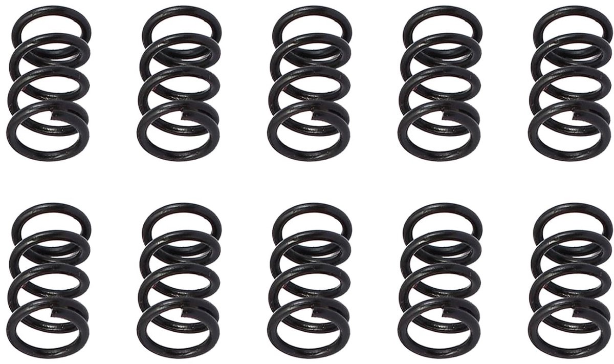 Compressieveer 1,2x9x15mm - Staal - 10-pack - Ideaal voor machines - ShopVlot