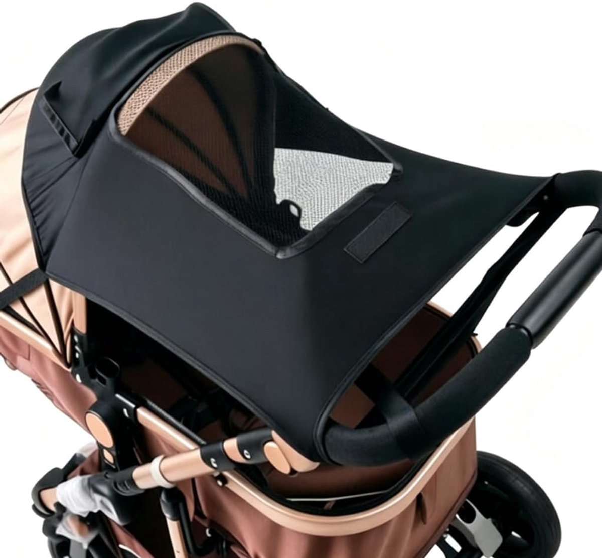 Luifel kinderwagen, uv-bescherming, universele zonwering buggy, 1 stuk - ShopVlot