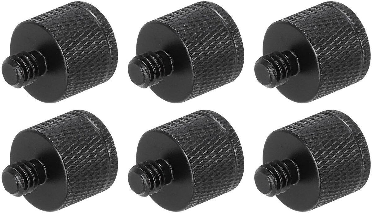 Solidchoice - Adapter voor Microfoonhouder, 3 Stuks Aluminium voor Statief