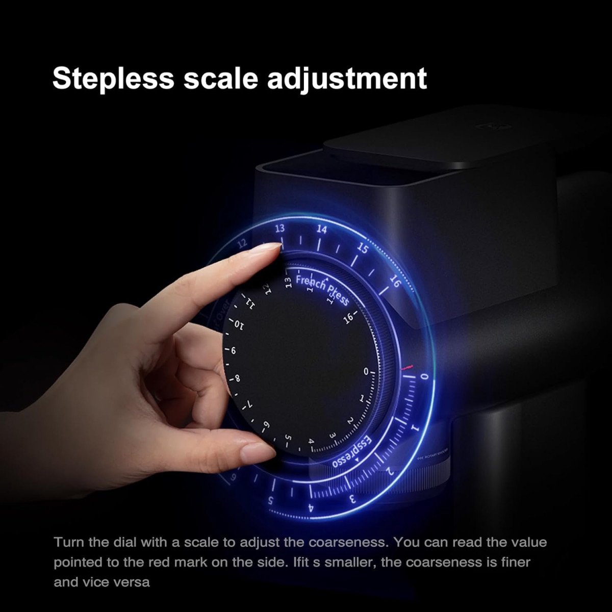 TIMEMORE Sculptor 064S Elektrische koffiemolen - Zwart