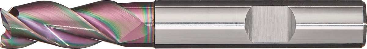 Schaftfrees DIN 6527L Typ W D.10mm VHM speciaal 38/40Grad HB Z.3 lang TECWERK