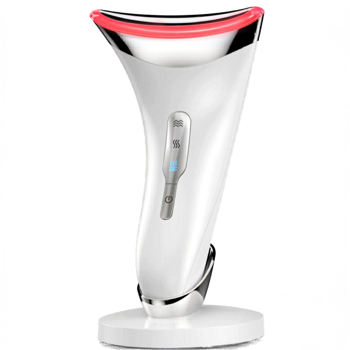 Lìon® Gezichtmassage Apparaat - Gezichtmassage Apparaat Elektrisch - Gezichtsmassage Apparaat - Wit - 17cm x 17cm x 5cm