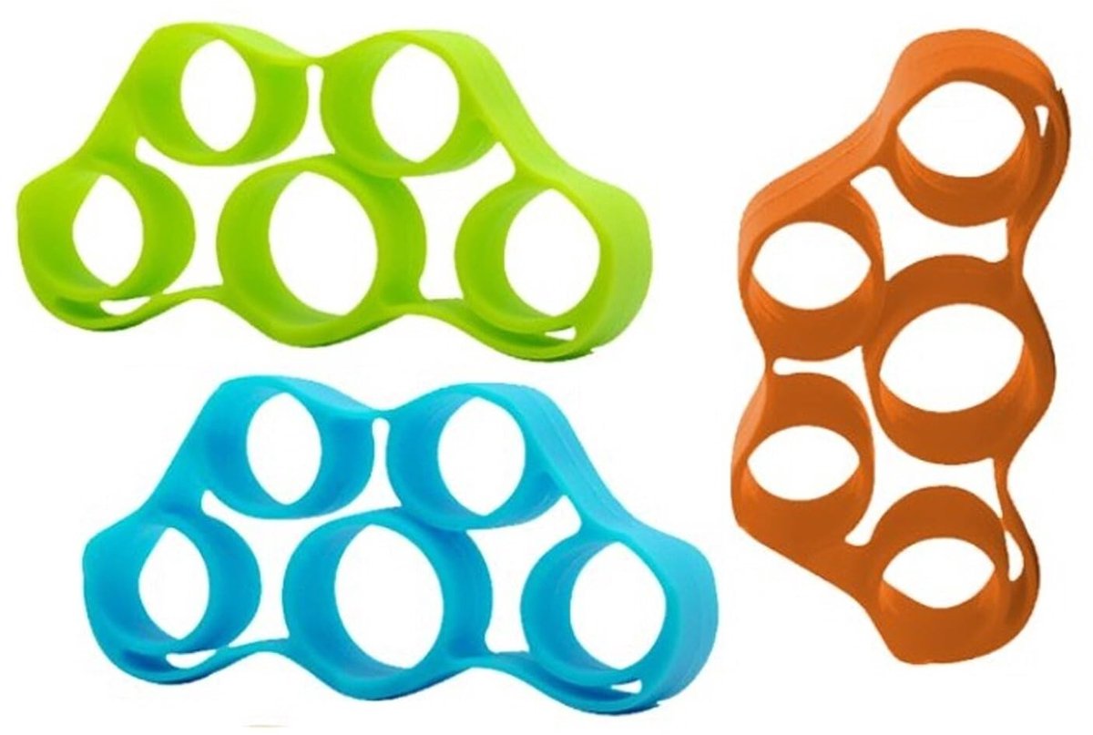 Solidchoice - Set van 3 Vingertrainers voor Gripkrachttraining