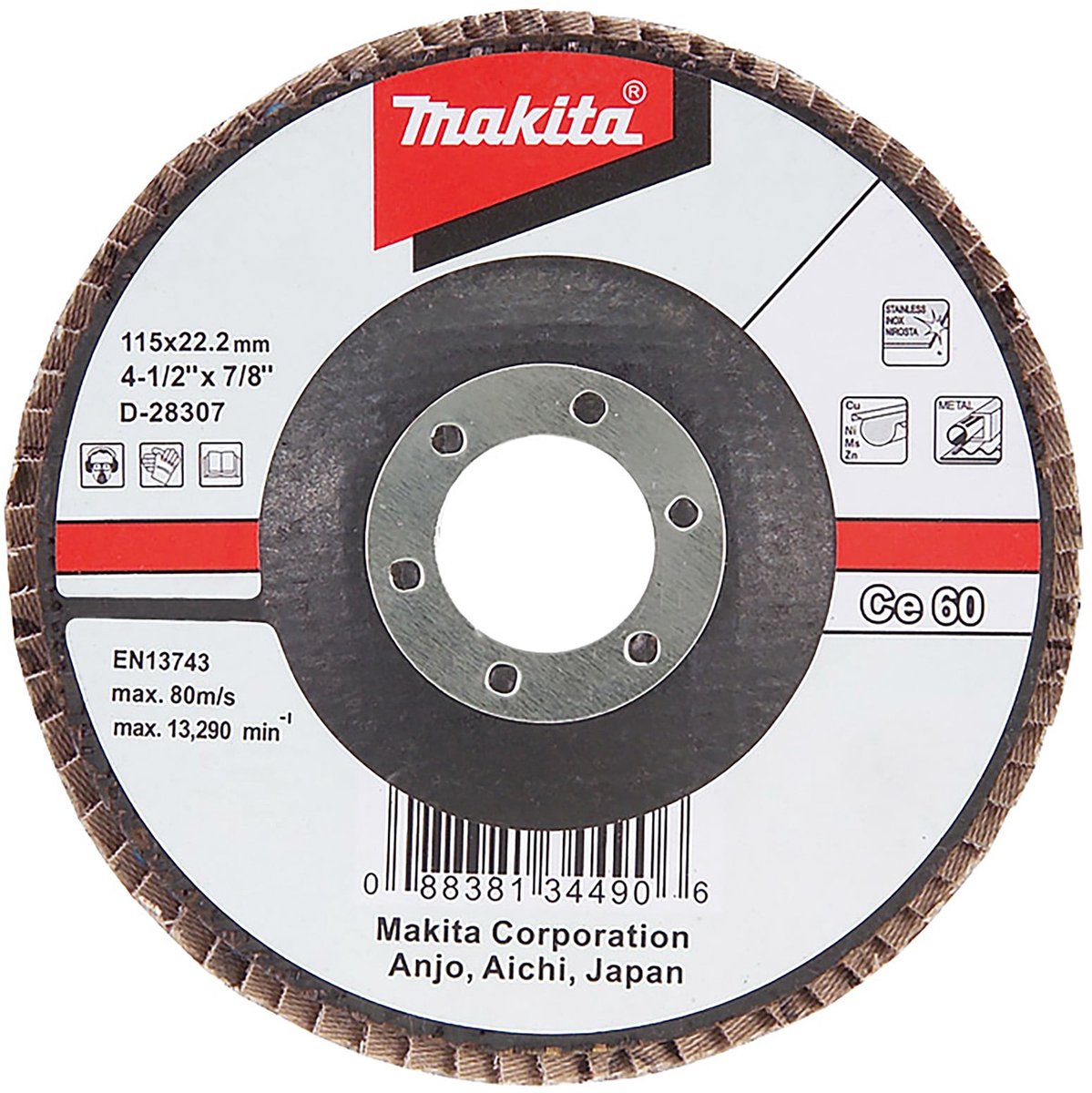 Makita lamellenschijf 180 mm 40 - D-28379