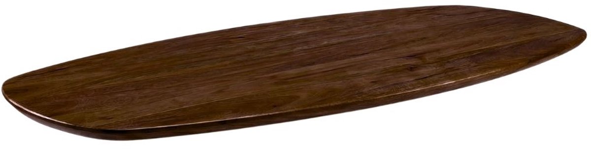 LABEL51 Modular Match Tafelblad - 1407 - Bruin - Hout - 240 cm - Deens Ovaal - Sloppy