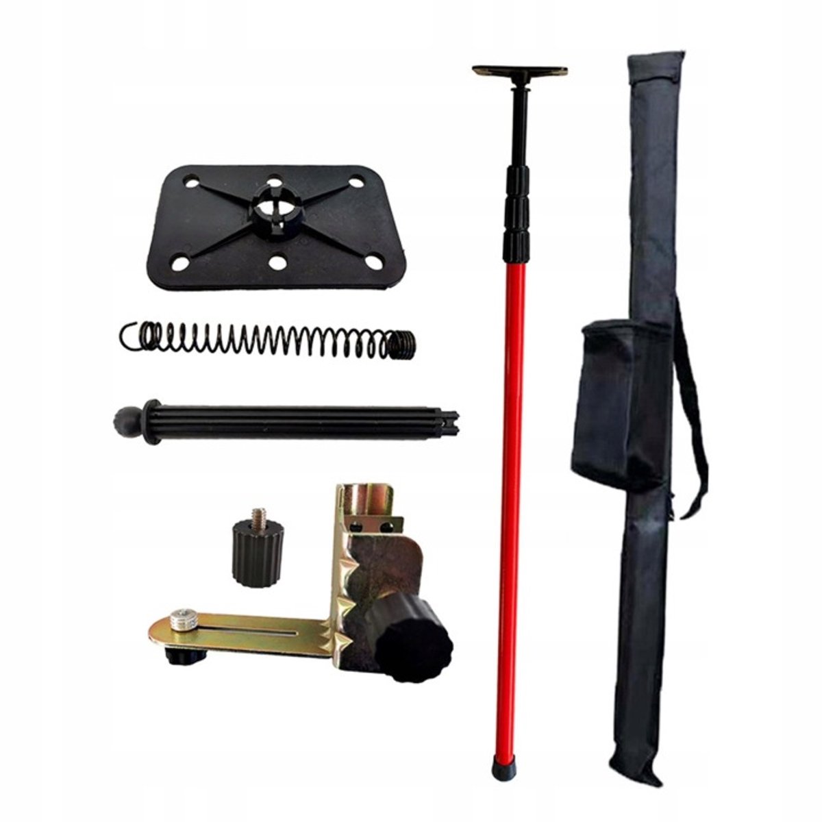 Laserwaterpas Steunstaaf - Laser Statief - 3M - Antislip Voetkussentjes - Universele 1/4 Inch Schroefdraad