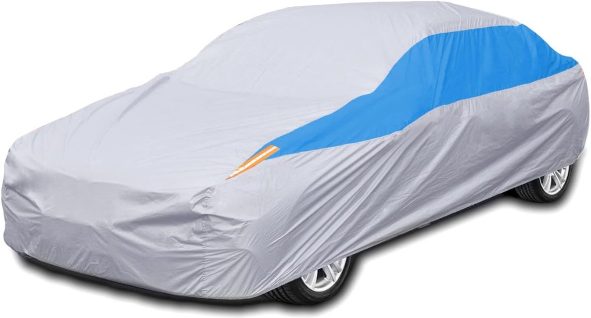 ZRNS® Autohoes voor Buiten - Auto Hagelbescherming Hoes - Autozeil Waterdicht - Autobeschermhoes - Universeel - 490x190x150cm