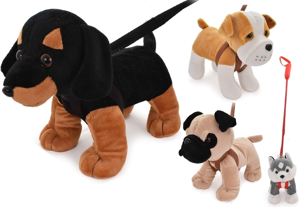 KandyToys TY9254 Hond op lood-4 geassorteerd - ShopVlot