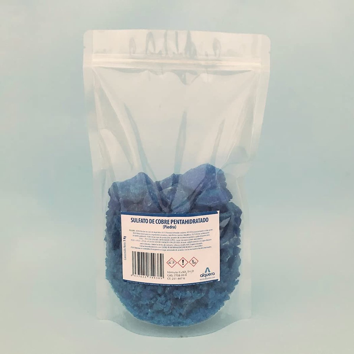 Copper sulfate in stone (1 kg) - ShopVlot