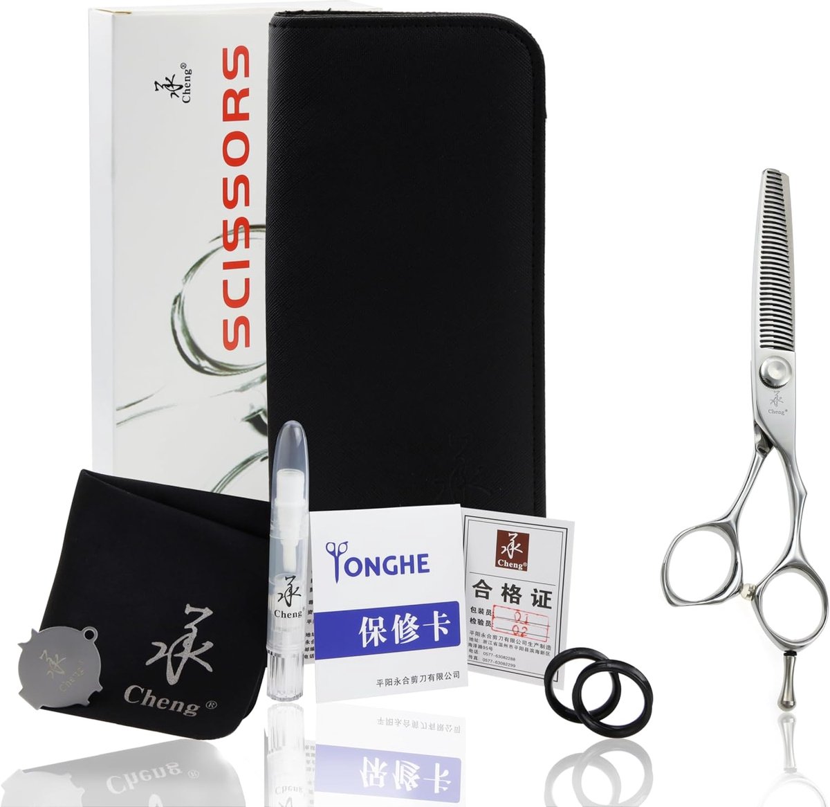 Cheng MA-635 6.0 Inch Hair Thinning Scissors 35Teeth About=30% - ShopVlot