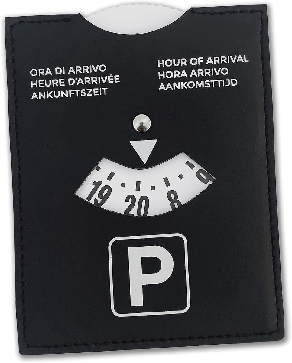 pubblimania Parking disc Maxi luxury model for use throughout Europe - ShopVlot