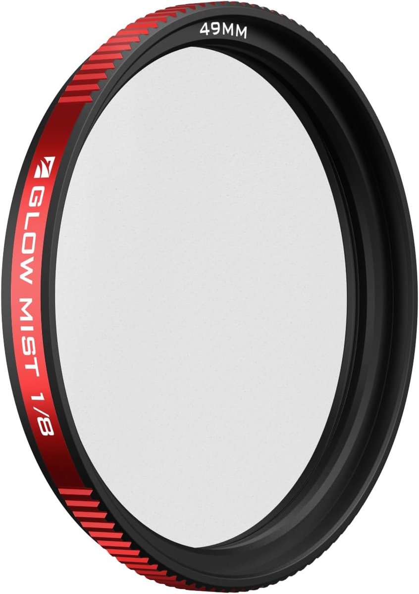 Freewell Threaded Black Glow Mist 49mm Filter With 1/8 Strength For Subtle cinematic effect - ShopVlot